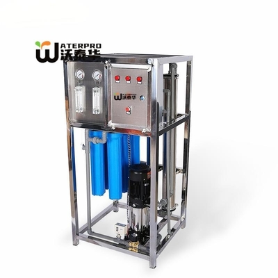 工業用 RO 水処理機 220V 飲料水システム ポンプとPLCコアコンポーネント